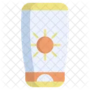 Sunblock Summer Cream Icon