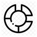 Sunburst-Diagramm  Symbol