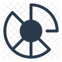 Sunburst Diagramm Hierarchie Ebenen Symbol