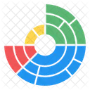 Grafico Sunburst Grafico Sunburst Analise Sunburst Ícone