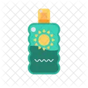 Suncream Protection Vacation Icon