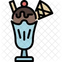 Sundae Ice Cream  Icon