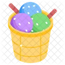 Sundae Ice Cream Gelato Icon