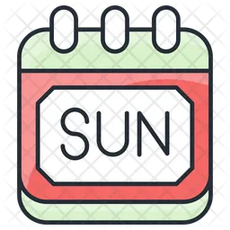 Sunday  Icon