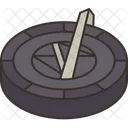 Sundial Hour Time Icon