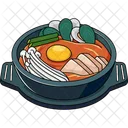 Sundubu Jjigae Traditional Korean Food Icon