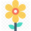Sunflower Goldenrod Flower Icon