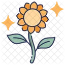 Cartoon Sunflower Icon