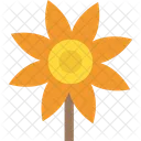 Helianthus Sunflower Crops Icon