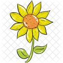Sunflower Helianthus Flower Icon