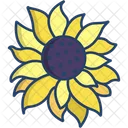 Sunflower Flower Flowers Icon