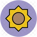 Sunflower Shape Polygon Icon