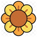 Sunflower Botanical Blossom Icon