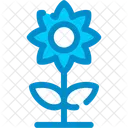 Sunflower Flowering Plant Icon