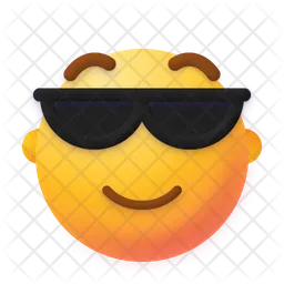 Sunglass Emoji Icon