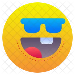 Sunglasses Emoji Icon