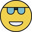Sunglasses Smiling With Icon