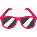 Sunglasses Red Protect Icon