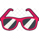 Sunglasses Red Protect Icon