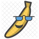 Sunglasses Banana  Icon