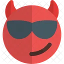 Sunglasses Devil Icon