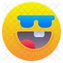 Sunglasses Cool Emoji Icône