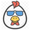 Sunglasses Emoticon  Icon