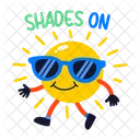 Sunglasses Shades On Eyewear Icon