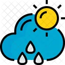 Sunhine Rainy Weather Icon
