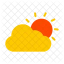 Sunny Sun Weather Icon