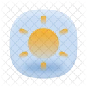 Sunny Sun Weather Icon