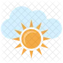 Sun Day Cloud Icon