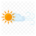 Sun Wind Condition Icon
