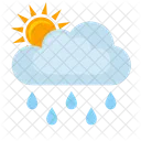 Sun Rain Condition Icon
