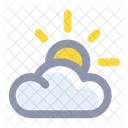 Sunny Summer Cloud Icon