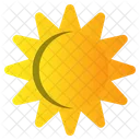 Sunny Weather Summer Icon