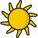 Sunny Heat Nature Icon