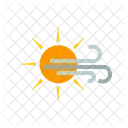 Sunny And Windy Icon