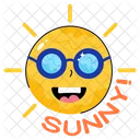 Summer Sun Sunset Icon