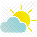 Sunny And Cloudy  Icon