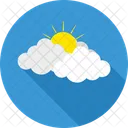 Sunny Cloud Cloud Sunrise Icon