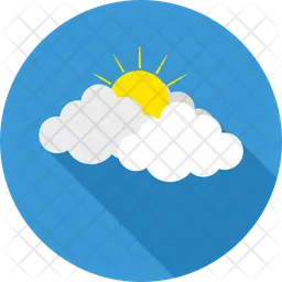 Sunny cloud  Icon