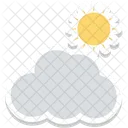 Sunny Cloud Weather Cloudy Day Icon