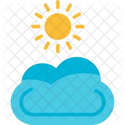 Sunny Cloud  Icon