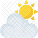 Sunny Cloudy Pleasant Icon