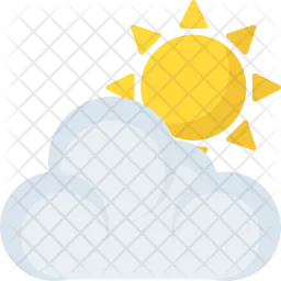 Sunny Cloudy  Icon