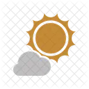Sunny Cloudy Icon