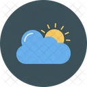 Cloud Sun Sunshine Icon