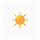 Sunny Sun Weather Icon