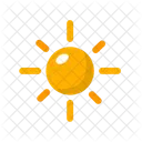 Sunny Sun Weather Icon